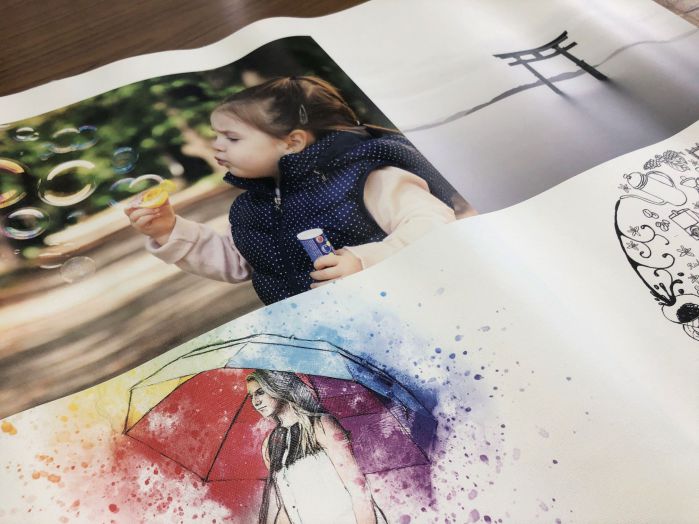 【キャンバスプリント】AI画像を高画質で印刷F10号 楽天市場】側面印刷 キャンバスプリント 長方形 正方形（長方形